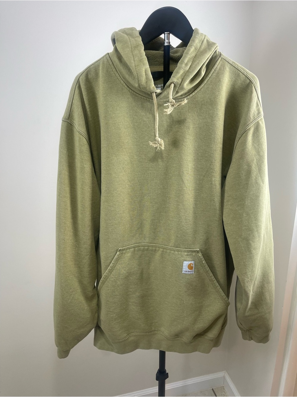 Carhartt Olive Hooded Pullover Sweatshirt